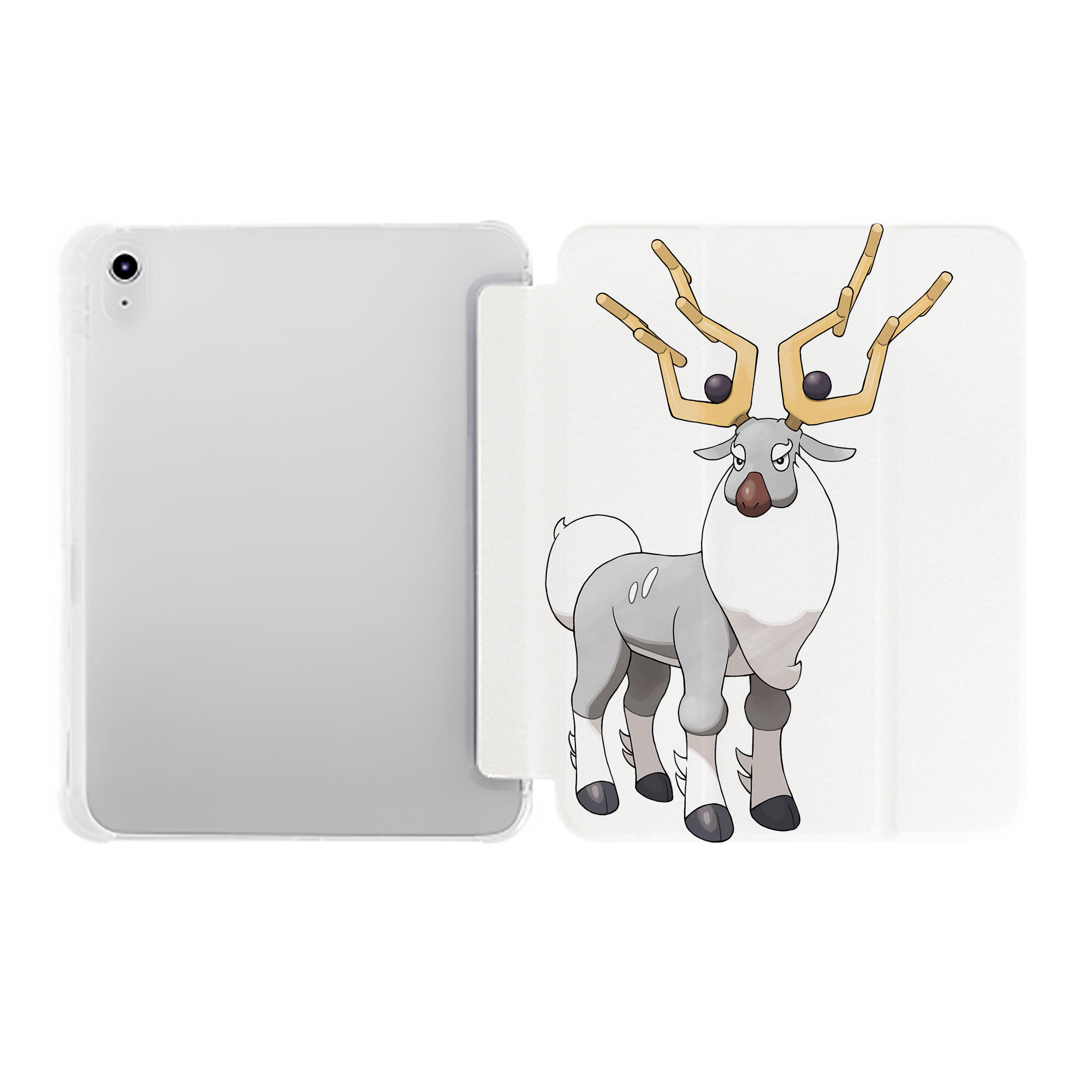（画像用） ポケットモンスター Pokémon IPad ケース ペン収納付き 三つ折りスタンド PUレザー×シリコン 対応機種9.5/10.5/10.9インチ